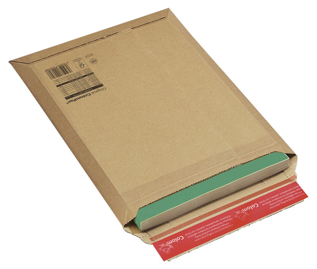 ColomPac® Kartonversandtaschen für DIN B4 braun von ColomPac®