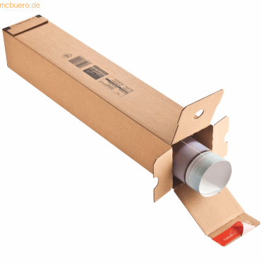 ColomPac Versandhülse CP 072.04 10,8x10,8x61cm Wellpappe braun von ColomPac