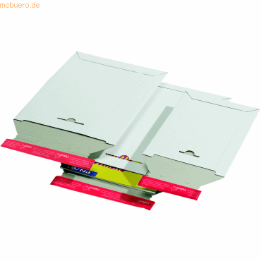 ColomPac Versandtasche Rigid CP 012.01 A5 Vollpappe weiß von ColomPac