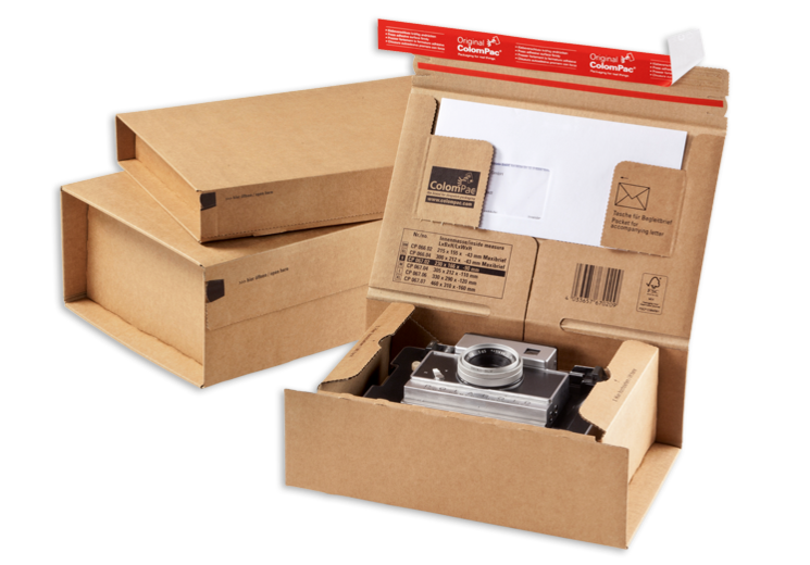 Colompac CP067.06 Paket Verpackungsbox Braun 10 Stück(e) (CP067.06.010) von ColomPac