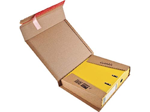 ColomPac 30000255 Ordnerversandverpackung, 320x290x35-80 mm, braun von Colompac