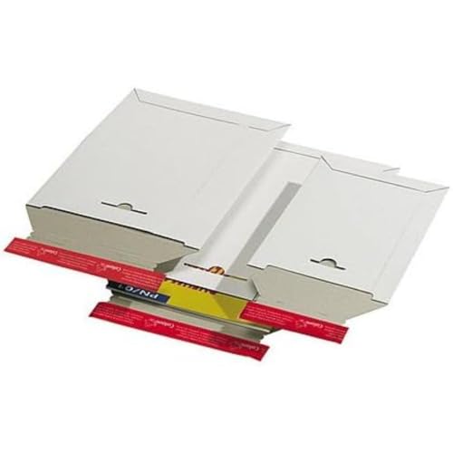 Colompac Rigid CP012.04 Versandtasche (B x H x T) 245 x 345 x 30mm Weiß Verwendung fuer Papierforma von Colompac