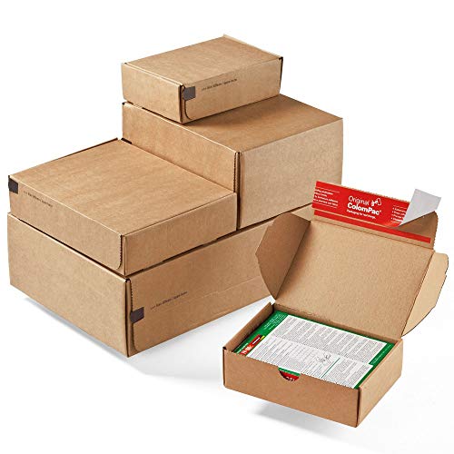 Versandkartons Modulbox, 19,2 x 15,5 x 4,3 cm, Havane 20 [CP080.04] von Colompac