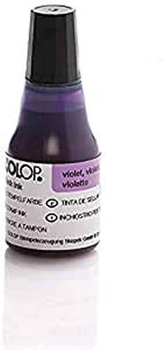 COLOP 146964 EOS Flash Stempelfarbe, violett, abgefüllt zu 25 ml. von Colop
