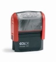 COLOP 40N-GS+Logo Printer 40 mit Logo für maximal 6 Zeilen, Taschenstempel, Selbstfärber ohne Stempelplatte, 23 x 59 mm von Colop