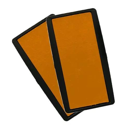 COLOP NIO Ersatz-Stempelkissen, Packung mit 2 Stempelkissen, shiny orange COLOP NIO Ersatz-Stempelkissen, Packung mit 2 Stempelkissen, shiny orange von Colop