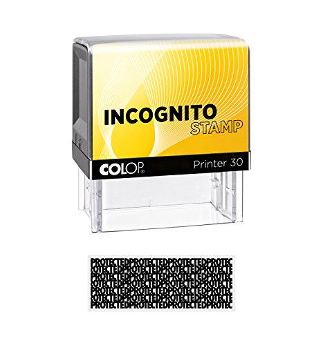 COLOP Printer 30 Incognito, Datenschutzstempel, 6,70 x 3,80 x 7,90 cm von Colop