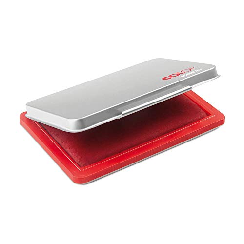 COLOP Stempelkissen Micro M1 rot, mit Metallgehäuse, 50 x 90 mm von Colop