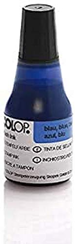 Colop 146961 Flash Stempelfarbe Blau, 25 ml von Colop