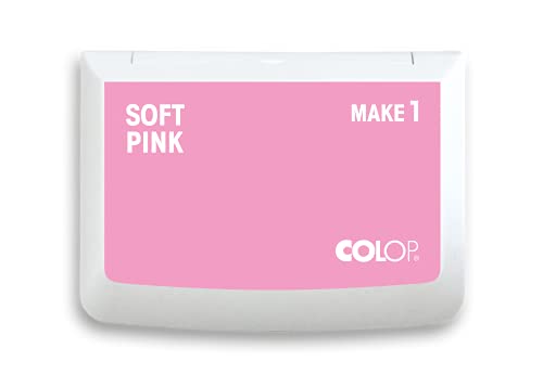 Colop Stempel-Kissen MAKE 1 soft pink, 50 x 90 mm von Colop