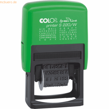 Colop Textstempel Printer S 220/W 4mm von Colop