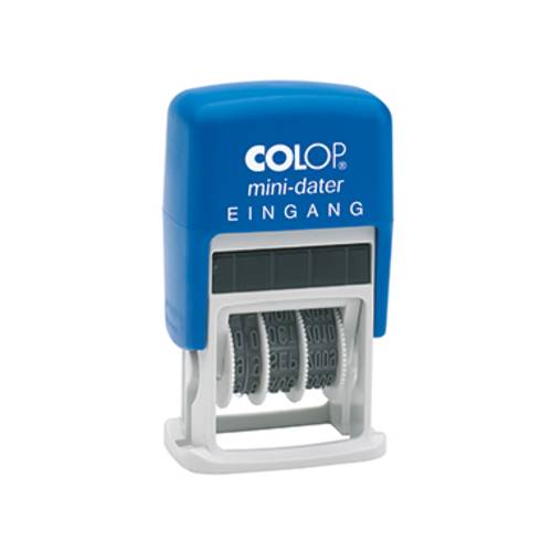 Colop mini-dater 160/L1 Datumsstempel 25 x 12mm (B x H) Blau von Colop