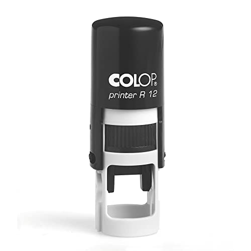Stempel Printer R12, Durchmesser 12 mm, personalisierbar, selbstfärbend COLOP von Colop
