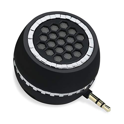 Color You Tragbarer Lautsprecher, Mini-Lautsprecher für Mobiltelefone mit 3,5 mm AUX-Audio-Schnittstelle im Micro-USB-Port für klare Bässe Color You Tragbarer Lautsprecher, Mini-Lautsprecher für Mobiltelefone mit 3,5 mm AUX-Audio-Schnittstelle im Micro-USB-Port für klare Bässe von Color You