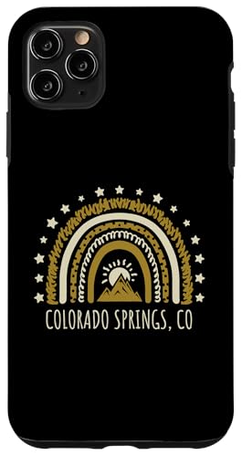 Colorado Springs Colorado Fantastisches Bergregenbogen-Design Hülle für iPhone 11 Pro Max Colorado Springs Colorado Fantastisches Bergregenbogen-Design Hülle für iPhone 11 Pro Max von Colorado Springs Colorado USA Souvenir Designs