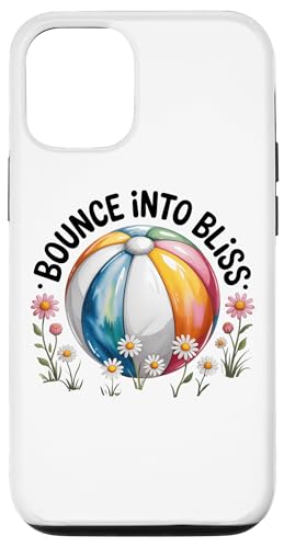Bounce Into Bliss Beach Ball Summer Delight Hülle für iPhone 12/12 Pro Bounce Into Bliss Beach Ball Summer Delight Hülle für iPhone 12/12 Pro von Colorful Beach Ball Floral Fun Summer Vibes
