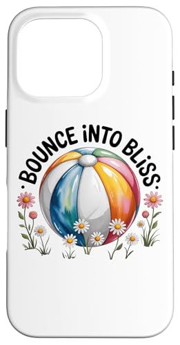 Bounce Into Bliss Beach Ball Summer Delight Hülle für iPhone 16 Pro Bounce Into Bliss Beach Ball Summer Delight Hülle für iPhone 16 Pro von Colorful Beach Ball Floral Fun Summer Vibes