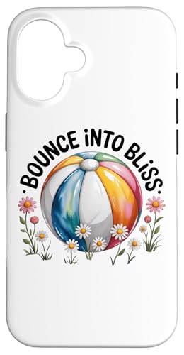 Bounce Into Bliss Beach Ball Summer Delight Hülle für iPhone 16 Bounce Into Bliss Beach Ball Summer Delight Hülle für iPhone 16 von Colorful Beach Ball Floral Fun Summer Vibes