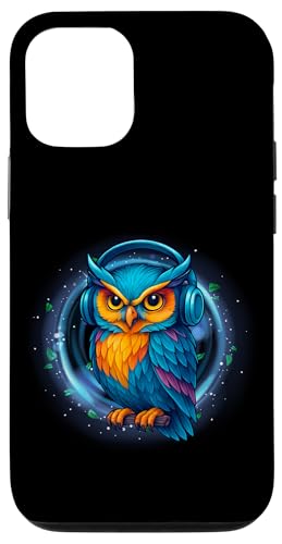 Kawaii Eule mit Kopfhörern Musik Bunte Eule Grafik Hülle für iPhone 12/12 Pro Kawaii Eule mit Kopfhörern Musik Bunte Eule Grafik Hülle für iPhone 12/12 Pro von Colorful Dj Owl With Headphones Tees Apparel