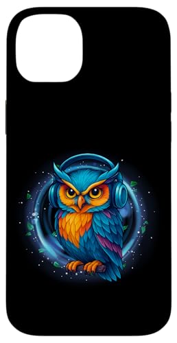 Kawaii Eule mit Kopfhörern Musik Bunte Eule Grafik Hülle für iPhone 14 Plus Kawaii Eule mit Kopfhörern Musik Bunte Eule Grafik Hülle für iPhone 14 Plus von Colorful Dj Owl With Headphones Tees Apparel