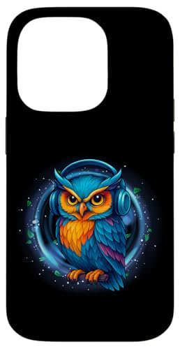 Kawaii Eule mit Kopfhörern Musik Bunte Eule Grafik Hülle für iPhone 14 Pro Kawaii Eule mit Kopfhörern Musik Bunte Eule Grafik Hülle für iPhone 14 Pro von Colorful Dj Owl With Headphones Tees Apparel