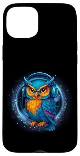 Kawaii Eule mit Kopfhörern Musik Bunte Eule Grafik Hülle für iPhone 15 Plus Kawaii Eule mit Kopfhörern Musik Bunte Eule Grafik Hülle für iPhone 15 Plus von Colorful Dj Owl With Headphones Tees Apparel