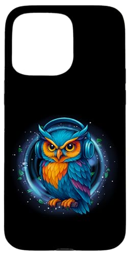 Kawaii Eule mit Kopfhörern Musik Bunte Eule Grafik Hülle für iPhone 15 Pro Max Kawaii Eule mit Kopfhörern Musik Bunte Eule Grafik Hülle für iPhone 15 Pro Max von Colorful Dj Owl With Headphones Tees Apparel