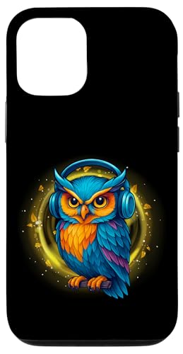 Kawaii Eule mit Kopfhörern Musik Bunte Eule Grafik Hülle für iPhone 12/12 Pro Kawaii Eule mit Kopfhörern Musik Bunte Eule Grafik Hülle für iPhone 12/12 Pro von Colorful Dj Owl With Headphones Tees