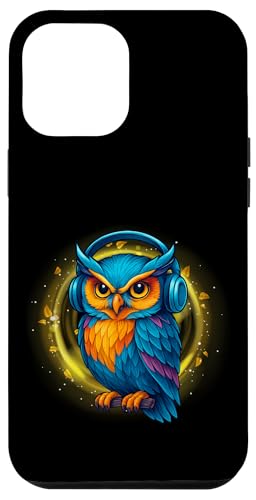 Kawaii Eule mit Kopfhörern Musik Bunte Eule Grafik Hülle für iPhone 12 Pro Max Kawaii Eule mit Kopfhörern Musik Bunte Eule Grafik Hülle für iPhone 12 Pro Max von Colorful Dj Owl With Headphones Tees