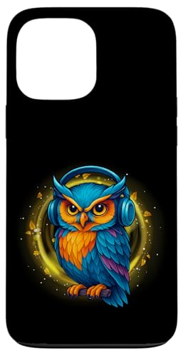 Kawaii Eule mit Kopfhörern Musik Bunte Eule Grafik Hülle für iPhone 13 Pro Max Kawaii Eule mit Kopfhörern Musik Bunte Eule Grafik Hülle für iPhone 13 Pro Max von Colorful Dj Owl With Headphones Tees
