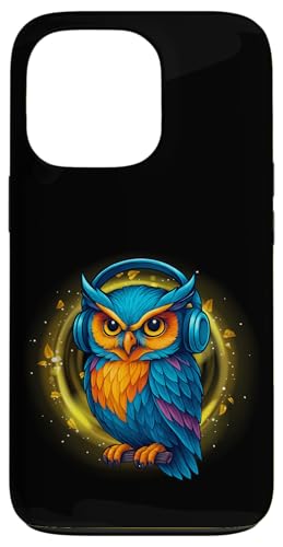 Kawaii Eule mit Kopfhörern Musik Bunte Eule Grafik Hülle für iPhone 13 Pro Kawaii Eule mit Kopfhörern Musik Bunte Eule Grafik Hülle für iPhone 13 Pro von Colorful Dj Owl With Headphones Tees
