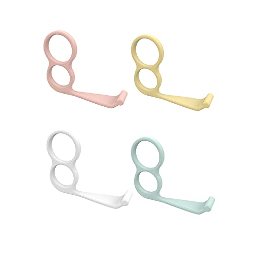 Colorful 4X Handyhalter - Finger-Ring Phone Tisch Halter Bonbonfarben Doppelkreis Mini-Halterung kreativ Heimbedarf Handy-Bildschirm Halterung für Home Office von Colorful Elektronik