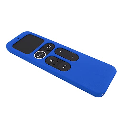 Colorful Fernbedienungs Schutzhülle kompatibel mit Apple TV 4K 5th 2021 Remote Control Cover mit Strap, Stoßfeste, rutschfeste Silikon-Fernbedienung Anti-Sweat Schutzhülle (Blau) von Colorful Elektronik