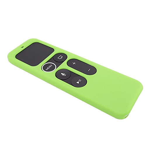 Colorful Fernbedienungs Schutzhülle kompatibel mit Apple TV 4K 5th 2021 Remote Control Cover mit Strap, Stoßfeste, rutschfeste Silikon-Fernbedienung Anti-Sweat Schutzhülle (Green) von Colorful Elektronik