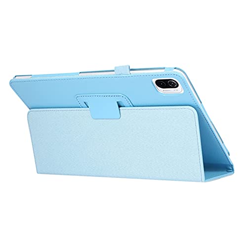 Colorful Leder Holster Hülle Kompatibel mit Xiaomi Mi Pad 5 Pro/Pad 5 11inch - Auto Wake/Sleep Ultradünn Magnetisch Schützhülle Kratzfest Tablet TPU Abdeckung ständer (Sky Blue) von Colorful Elektronik