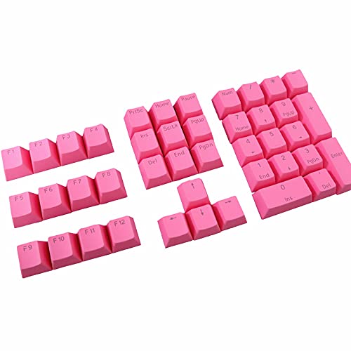 Colorful Tastenkappen Set für Arrow- Number Area Tastatur, 42 keycaps Für RK61, GANSS ALT61, IKBC-Poker - PBT-OEM Tastenkappen für Cherry MX Schalter mechanische Tastaturer (Pink) von Colorful Elektronik