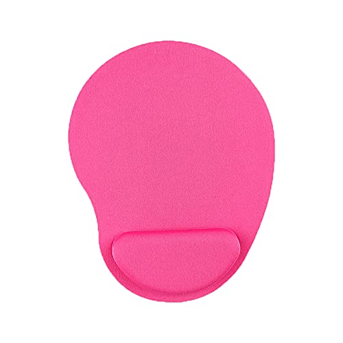 Mauspad, Colorful Ergonomische Handgelenkauflage Handballenauflage Mouse Pad, rutschfeste Unterlage, Anti-Sehnenscheidenprobleme für Computer, Laptop und Notebook (Pink) von Colorful Elektronik
