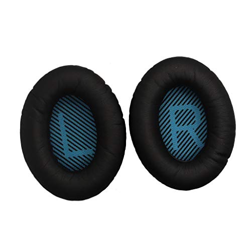 Ohrpolster für Bose QuietComfort 25 Acoustic Noise Cancelling Kopfhörer, Colorful 1 Paar Ohrpolster Ersatz Ear Pad kompatibel mit Bose Quiet Komfort 15 QC15 QC25 QC35 Ae2 Ae2i Ae2w Kopfhörer (B) von Colorful Elektronik