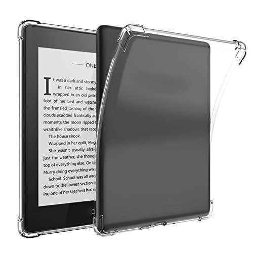 Colorful Transparent Hülle für Kindle Paper White 5 2021, Ultradünn Schützhülle Clear Kratzfest Vier Ecken weiches TPU Fallschutz Abdeckung (Clear) von Colorful Outdoor