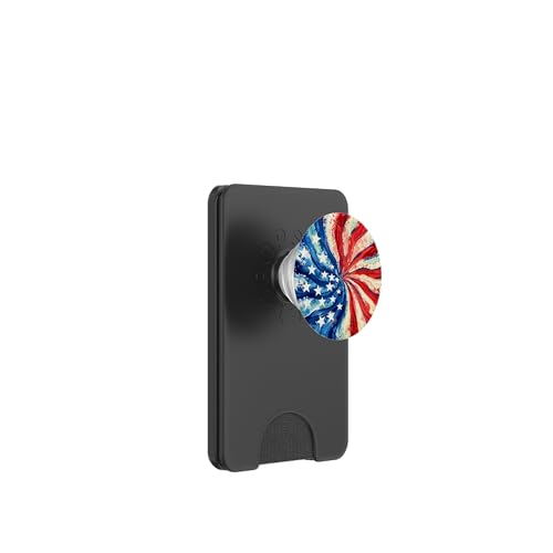 5. Juli Batikfärbung PopSockets PopWallet für MagSafe von Colorful Tie Dye Accessories