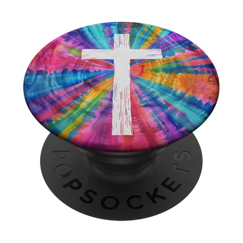 Batikfärbung Jesus Gott Glaube PopSockets Klebender PopGrip Batikfärbung Jesus Gott Glaube PopSockets Klebender PopGrip von Colorful Tie Dye Accessories
