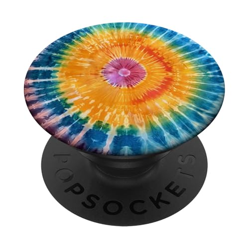 Batikfärbung PopSockets Klebender PopGrip von Colorful Tie Dye Accessories
