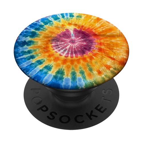 Batikfärbung PopSockets Klebender PopGrip von Colorful Tie Dye Accessories