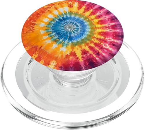 Batikfärbung PopSockets PopGrip für MagSafe von Colorful Tie Dye Accessories
