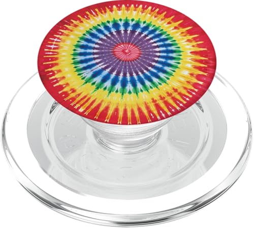 Batikfärbung PopSockets PopGrip für MagSafe von Colorful Tie Dye Accessories