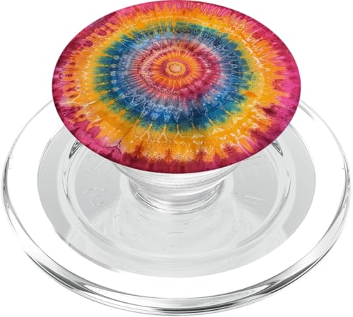 Batikfärbung PopSockets PopGrip für MagSafe von Colorful Tie Dye Accessories