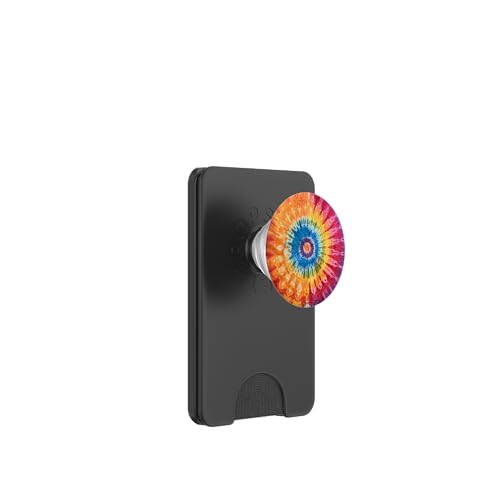 Batikfärbung PopSockets PopWallet für MagSafe von Colorful Tie Dye Accessories