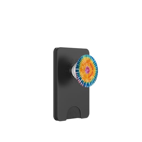 Batikfärbung PopSockets PopWallet für MagSafe von Colorful Tie Dye Accessories