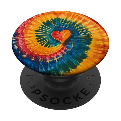 Batikherz PopSockets Klebender PopGrip Batikherz PopSockets Klebender PopGrip von Colorful Tie Dye Accessories