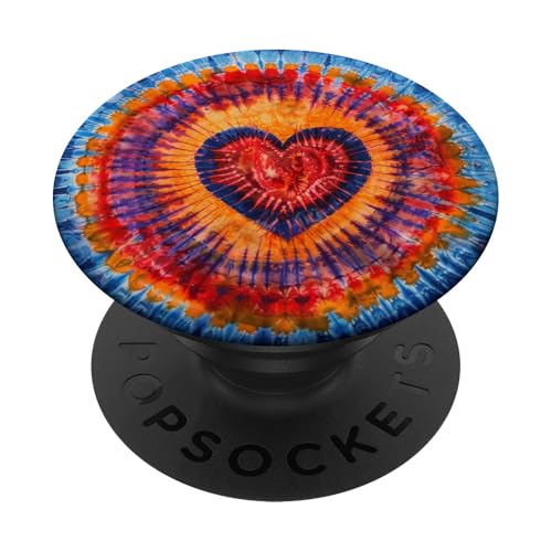 Batikherz PopSockets Klebender PopGrip Batikherz PopSockets Klebender PopGrip von Colorful Tie Dye Accessories
